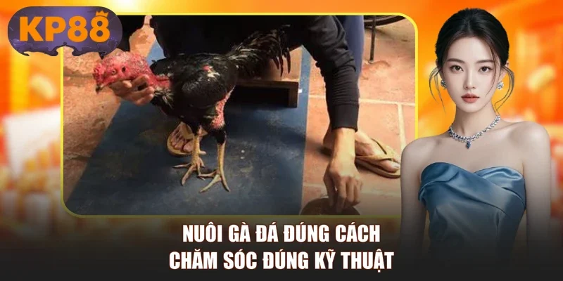 Nuôi gà đá đúng cách chăm sóc đúng kỹ thuật