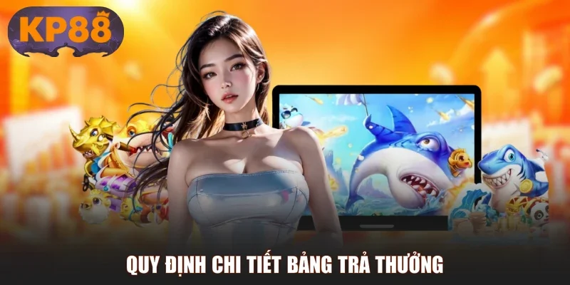 Quy định chi tiết bảng trả thưởng